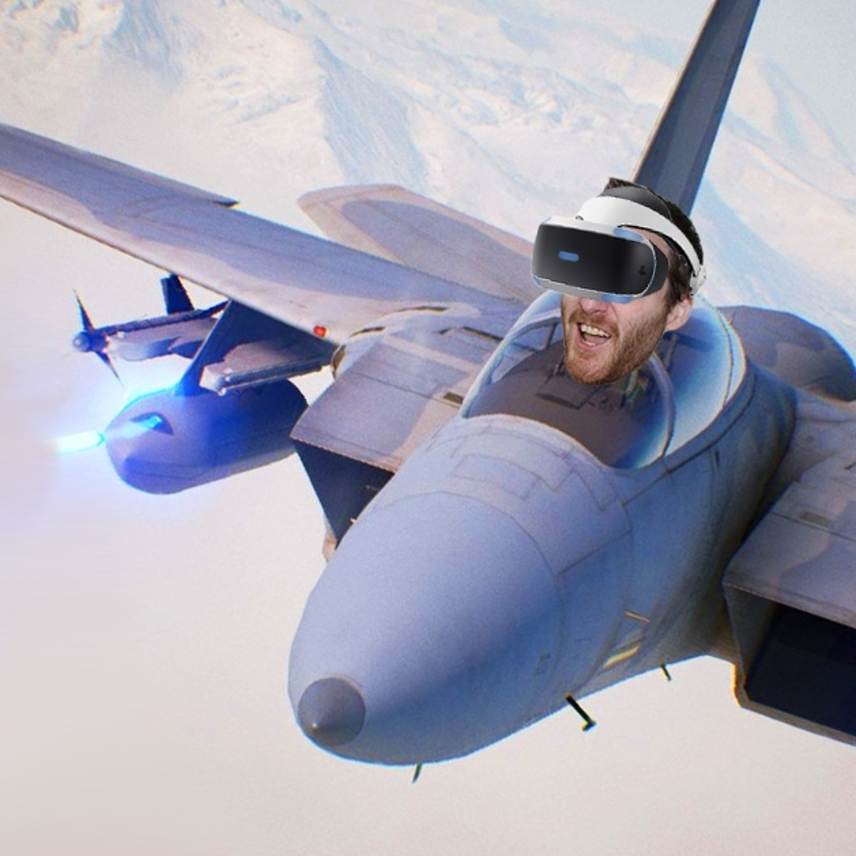 Ace Combat 7 in VR is phenomenal (if you have the stomach for it
